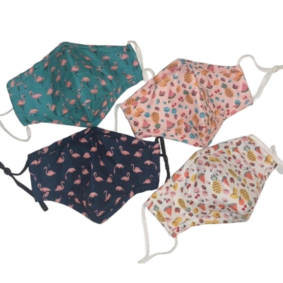 Amazon Other - 🎂 3/$15 Tropical Print Cloth Face Masks (Copy)